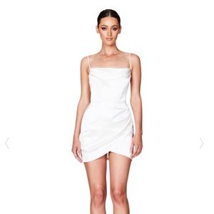 NWT Nookie Dream Draped Mini Ivory - Size Medium